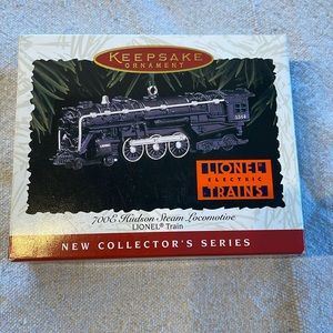 700E Hudson Steam Locomotive-1996. Christmas ornament